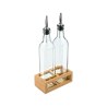 Estia Μπουκάλια Για Λαδι & Ξύδι Γυάλινο 500Ml Me Ροή Σετ 3 Τεμ.