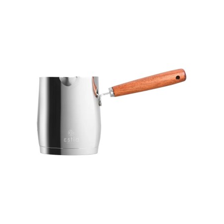 Estia Μπρίκι Ανοξείδωτο Mokka 223Ml Με Ξύλινη Λαβή