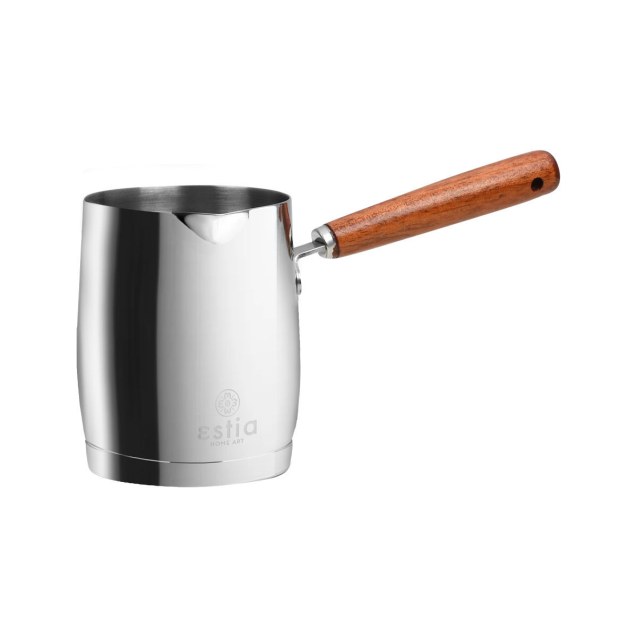 Estia Μπρίκι Ανοξείδωτο Mokka 345Ml Με Ξύλινη Λαβή