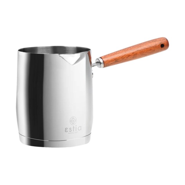 Estia Μπρίκι Ανοξείδωτο Mokka 530Ml Με Ξύλινη Λαβή