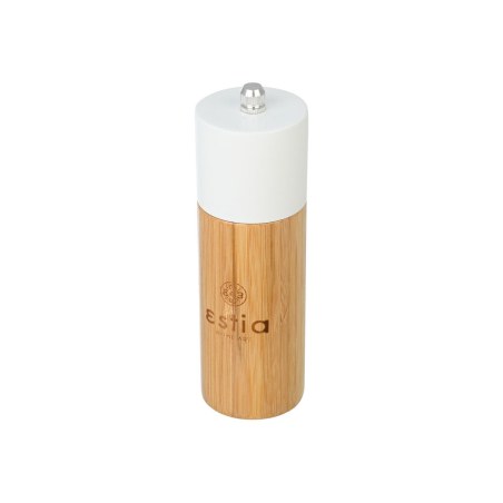 Estia Μύλος Για Αλάτι/Πιπέρι Bamboo Essentials 5X16Cm Λευκός