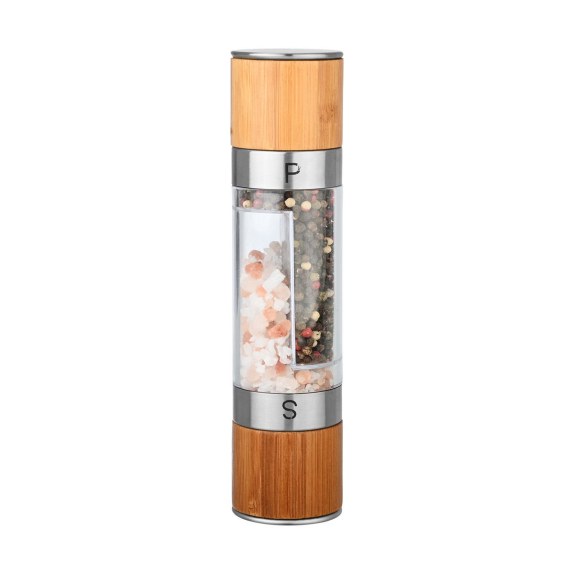 Estia Μύλος Για Αλάτι/Πιπέρι Bamboo Essentials Διπλός