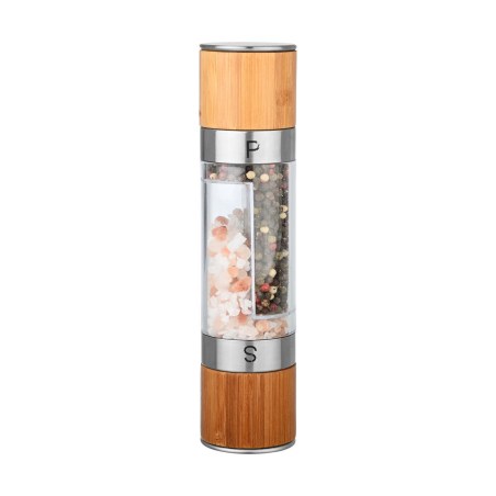 Estia Μύλος Για Αλάτι/Πιπέρι Bamboo Essentials Διπλός