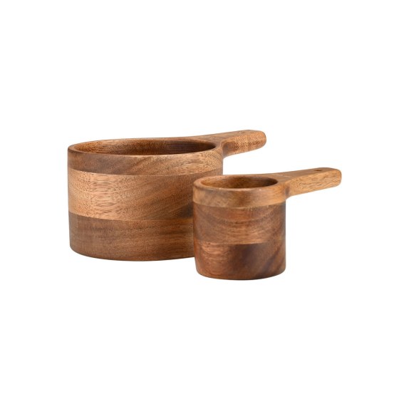 Estia Ξύλινη Μεζούρα Κουζίνας Allure 13,7Cm & 9,4Cm Σετ