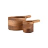 Estia Ξύλινη Μεζούρα Κουζίνας Allure 13,7Cm & 9,4Cm Σετ