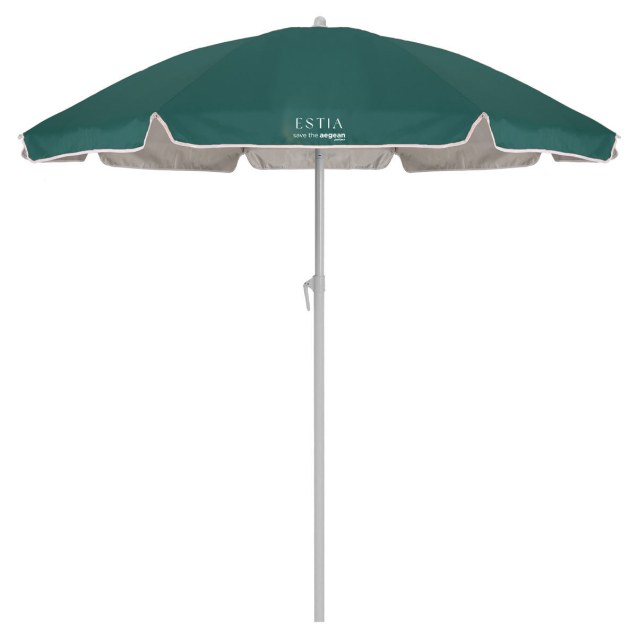 Estia Ομπρέλα Θαλάσσης Teal Green Με Προστασία...