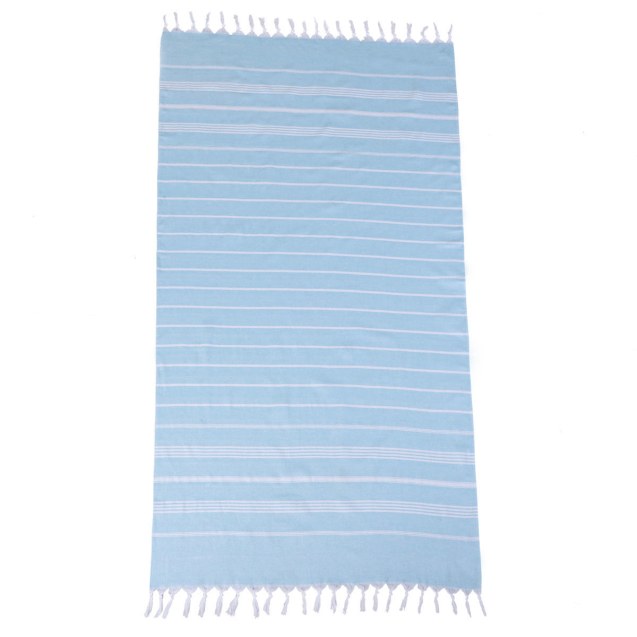 Estia Πετσέτα Θαλάσσης Azure Stripes Βαμβακερή...