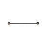 Estia Πετσετοθήκη Επιτοίχια Bamboo Essentials Μονή Μεταλλική 9X65.4X5.2 Μαύρη