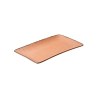 Estia Πιατέλα Ορθογώνια Terra Πορσελάνινη 21X10.5Cm Salmon