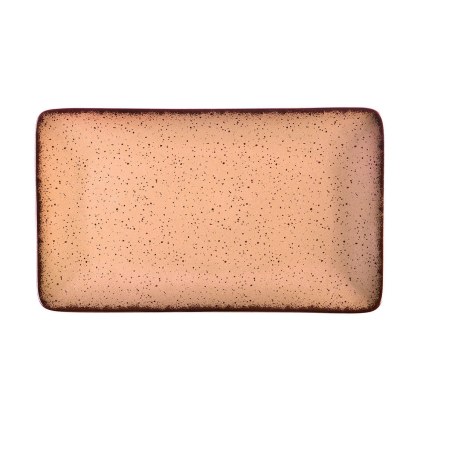Estia Πιατέλα Ορθογώνια Terra Πορσελάνινη 21X10.5Cm Salmon