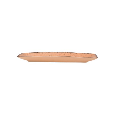 Estia Πιατέλα Ορθογώνια Terra Πορσελάνινη 21X10.5Cm Salmon