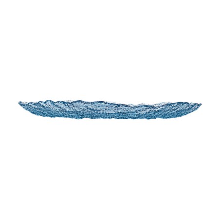 Estia Πιατέλα Σερβιρίσματος Roche Γυάλινη 32X2.9Cm Μπλε