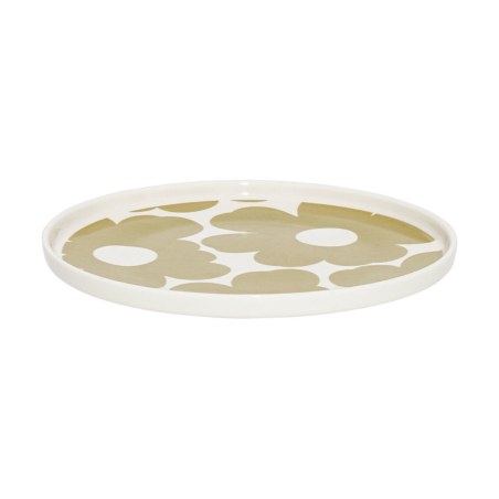 Estia Πιάτο Ρηχό Beige Bloom 27Cm