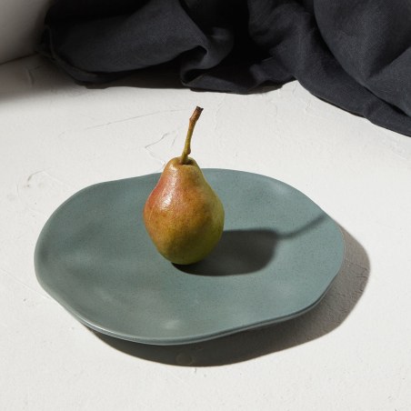 Estia Πιάτο Ρηχό Mare Stoneware 22Cm Teal
