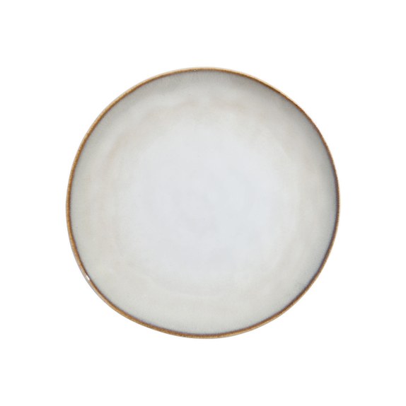 Estia Πιάτο Ρηχό Vignette Stoneware 21Cm Ivory