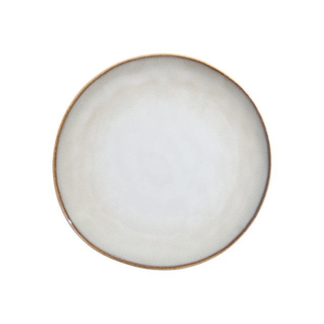 Estia Πιάτο Ρηχό Vignette Stoneware 21Cm Ivory