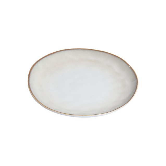 Estia Πιάτο Ρηχό Vignette Stoneware 21Cm Ivory