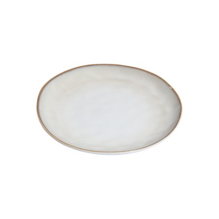 Estia Πιάτο Ρηχό Vignette Stoneware 21Cm Ivory