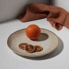 Estia Πιάτο Ρηχό Vignette Stoneware 27Cm Ivory