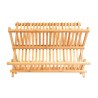 Estia Πιατοθήκη Bamboo Essentials Αναδιπλούμενη 2 Επιπέδων 42X27.5X38Cm