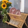 Estia Πιατοθήκη Bamboo Essentials Αναδιπλούμενη 2 Επιπέδων 42X27.5X38Cm