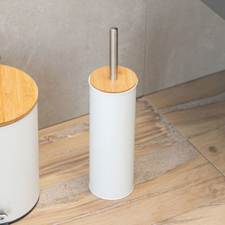 Estia Πιγκαλ Bamboo Essentials Μεταλλικό Λευκό