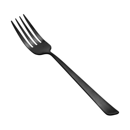 Estia Πιρούνι Φαγητού Edge Black Ανοξείδωτο Ατσάλι 18/0 Μαύρο Mat