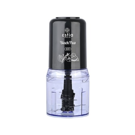 Estia Πολυκοπτης Black Plus 400W Με Πλαστικό Μπολ 500Ml