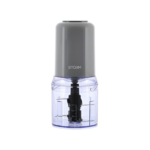 Πολυκοπτης Aroma Grey 400W Με Πλαστικό Μπολ 500Ml