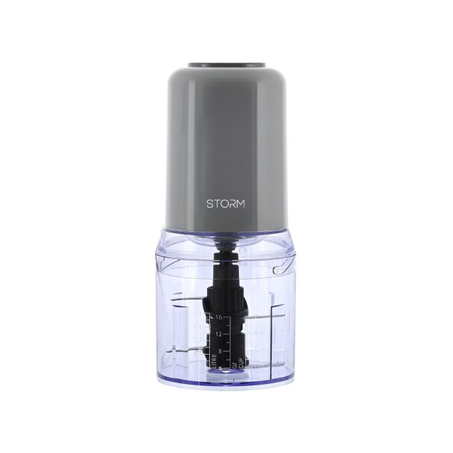Πολυκοπτης Aroma Grey 400W Με Πλαστικό Μπολ 500Ml