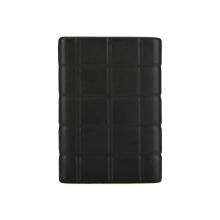 Estia Ποτηράκι Μπάνιου Tiles Κεραμικό 7.5X11Cm Μαύρο