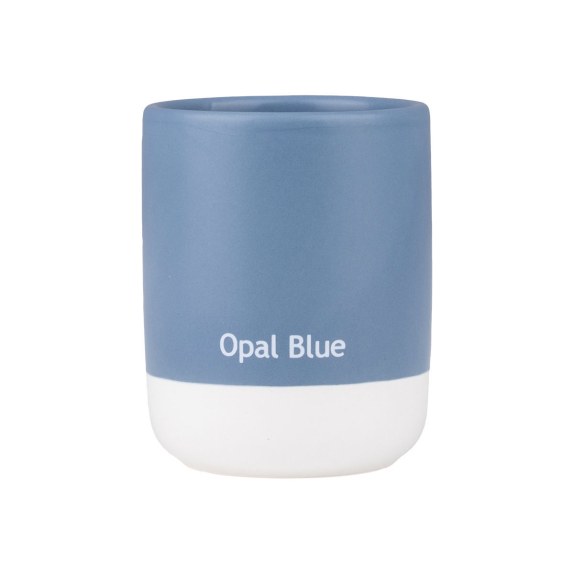 Estia Ποτηράκι Μπάνιου Tone Lab Κεραμικό Opal Blue