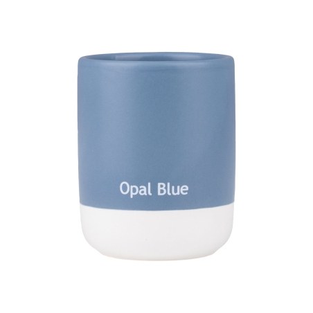 Estia Ποτηράκι Μπάνιου Tone Lab Κεραμικό Opal Blue