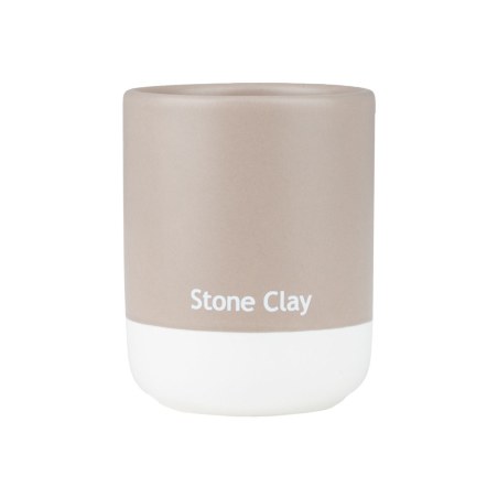 Estia Ποτηράκι Μπάνιου Tone Lab Κεραμικό Stone Clay