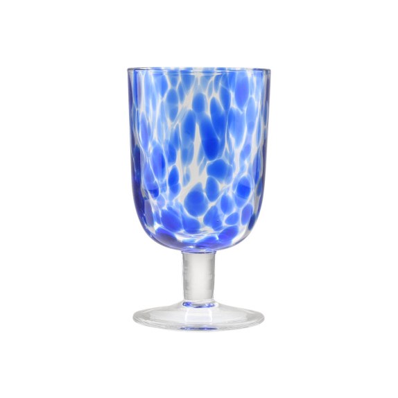 Estia Ποτήρι Κρασιού Colorburst Γυάλινο 380Ml Μπλε