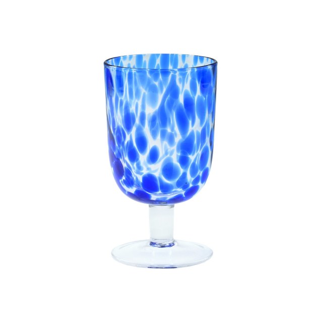 Estia Ποτήρι Κρασιού Colorburst Γυάλινο 380Ml Μπλε