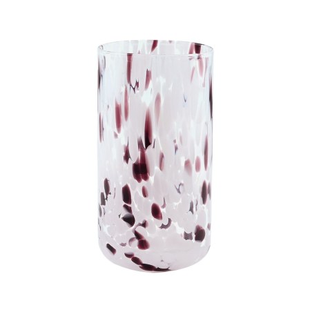 Estia Ποτήρι Νερού Colorburst Γυάλινο 590Ml Ροζ/Μοβ