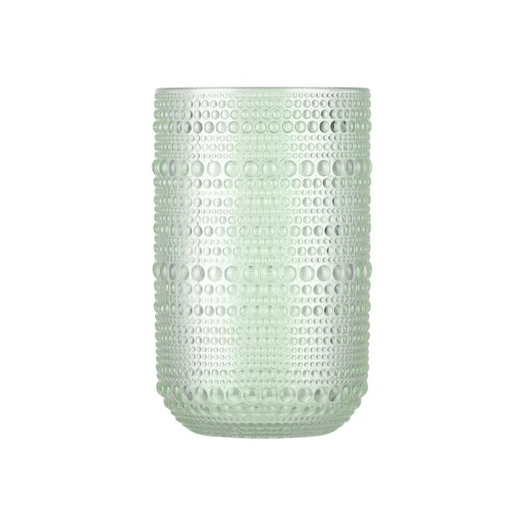 Estia Ποτήρι Νερού Dots Γυάλινο 465Ml Πράσινο