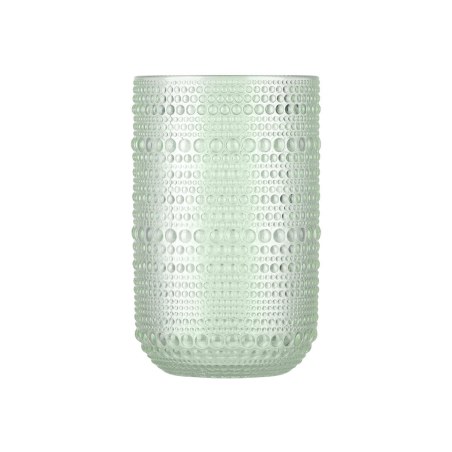 Estia Ποτήρι Νερού Dots Γυάλινο 465Ml Πράσινο