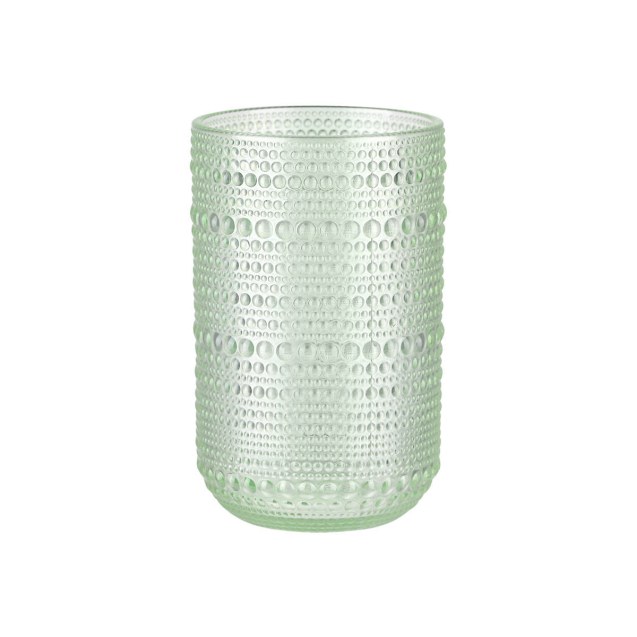 Estia Ποτήρι Νερού Dots Γυάλινο 465Ml Πράσινο