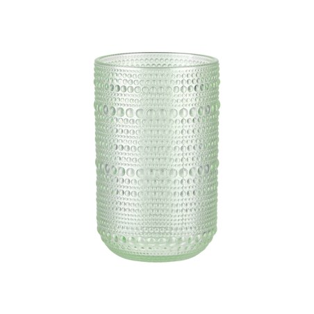 Estia Ποτήρι Νερού Dots Γυάλινο 465Ml Πράσινο