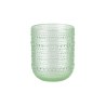 Estia Ποτήρι Νερού Χαμηλό Dots Γυάλινο 273Ml Πράσινο