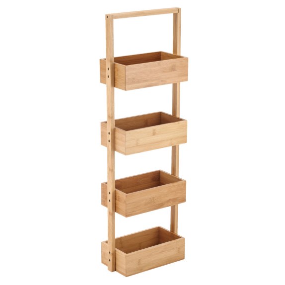 Estia Ραφιέρα Δαπέδου Bamboo Essentials Με 4 Ράφια