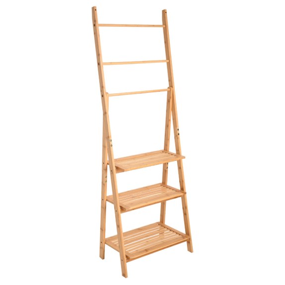 Estia Ραφιέρα Δαπέδου Οργάνωσης Bamboo Essentials Με 3...