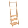 Estia Ραφιέρα Δαπέδου Οργάνωσης Bamboo Essentials Με 3 Ράφια Φυσικό Χρώμα