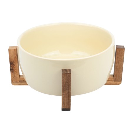 Estia Σαλατιέρα Allure 28Cm Με Βάση  Ivory