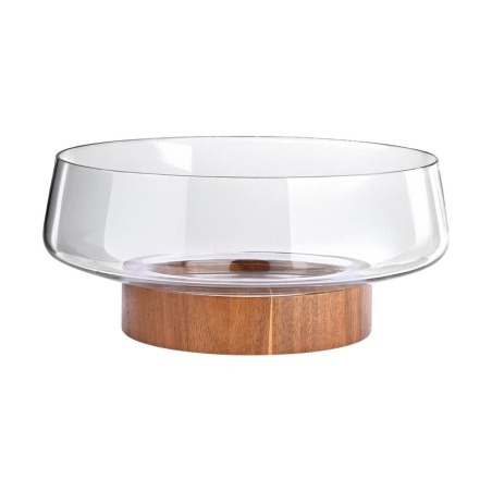 Estia Σαλατιέρα Allure Με Ξύλινη Βάση 26Cm