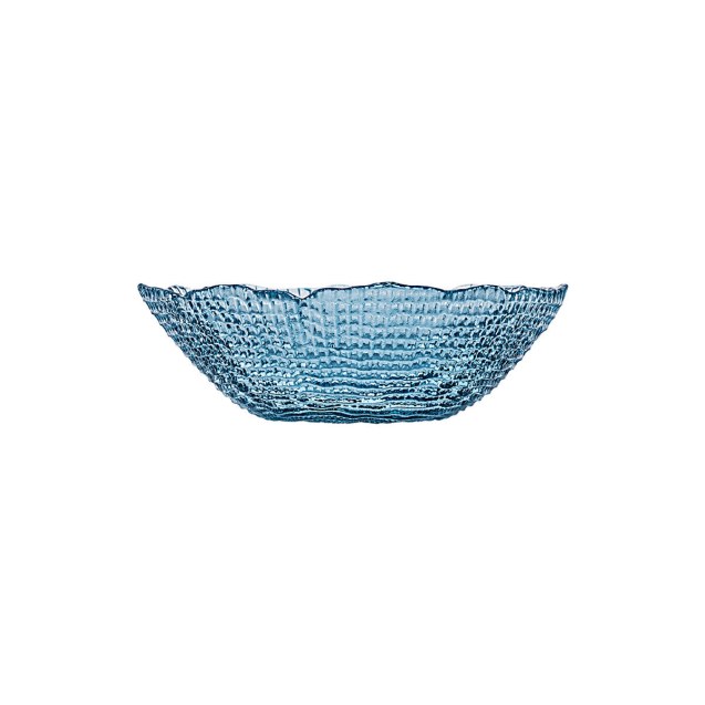 Estia Σαλατιέρα Roche Γυάλινη 19.5X7.5Cm Μπλε