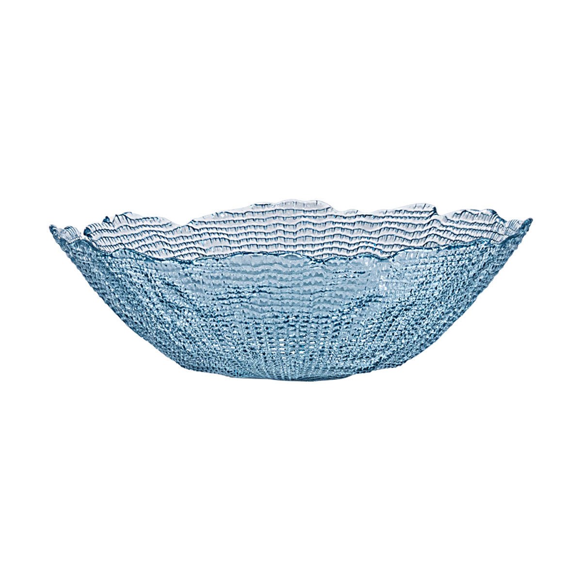 Estia Estia Σαλατιέρα Roche Γυάλινη 27.5X8Cm Μπλε