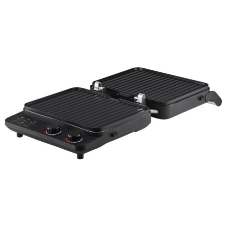 Estia Σαντουιτσιερα Γκριλιέρα Inoxsense 4 Θέσεων 2000W Με Αποσπώμενες Αντικολλητικες Πλάκες